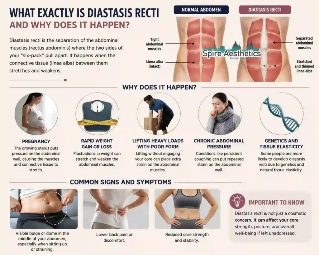 What Exactly Is Diastasis Recti and Why Does It Happen Mansfield?