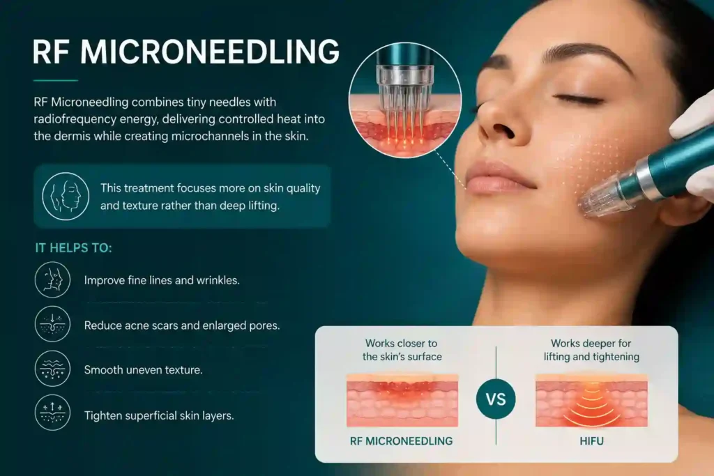 What Does RF Microneedling Do That HIFU Alone Cannot Mansfield